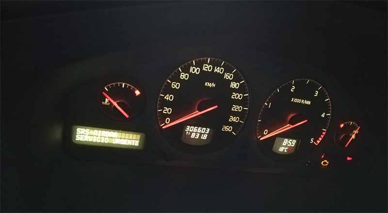 Reparación velocímetro Volvo S60 2003